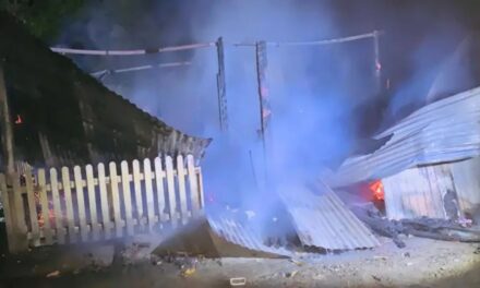 Tihuatlán: Adulto mayor muere calcinado en incendio de su vivienda