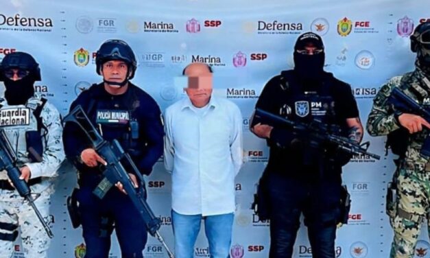 Fuerzas de seguridad detienen a Oscar “N” alias “El Lobo” por homicidio en Papantla