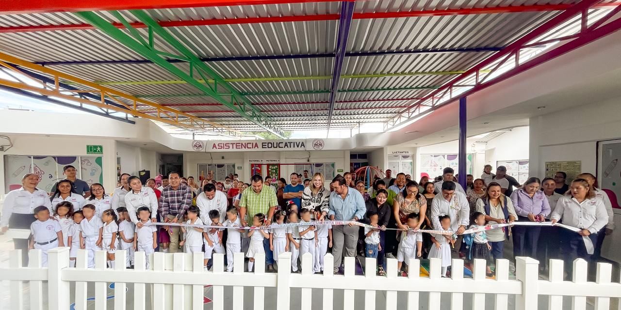 CAIC DIF Tuxpan estrena techado y área verde