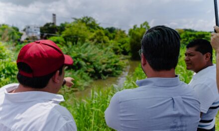 Daniel Cortina continúa gestionando acciones en beneficio y seguridad de Tuxpan
