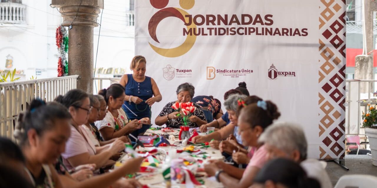 La Jornada Multidisciplinaria lleva bienestar a las y los tuxpeños