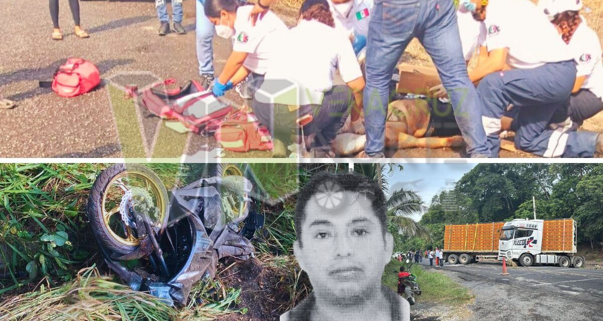 Álamo: Fuerte accidente en Xoyotitla deja un fallecido