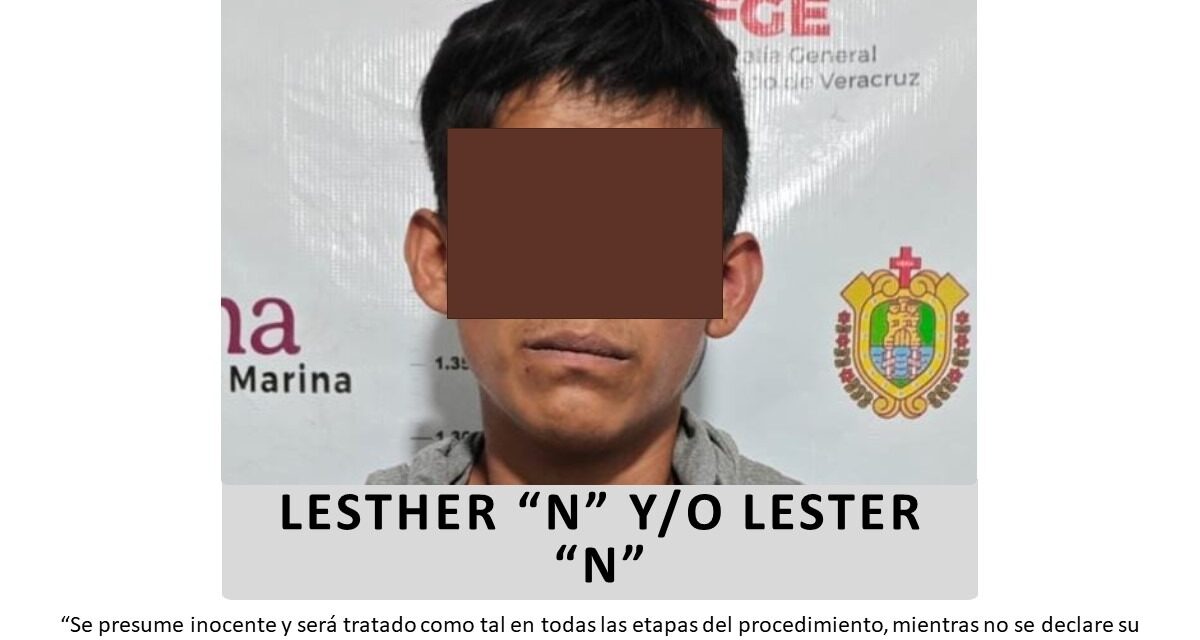 Juez vincula a proceso a Lesther ‘N’ por pederastia agravada en Papantla