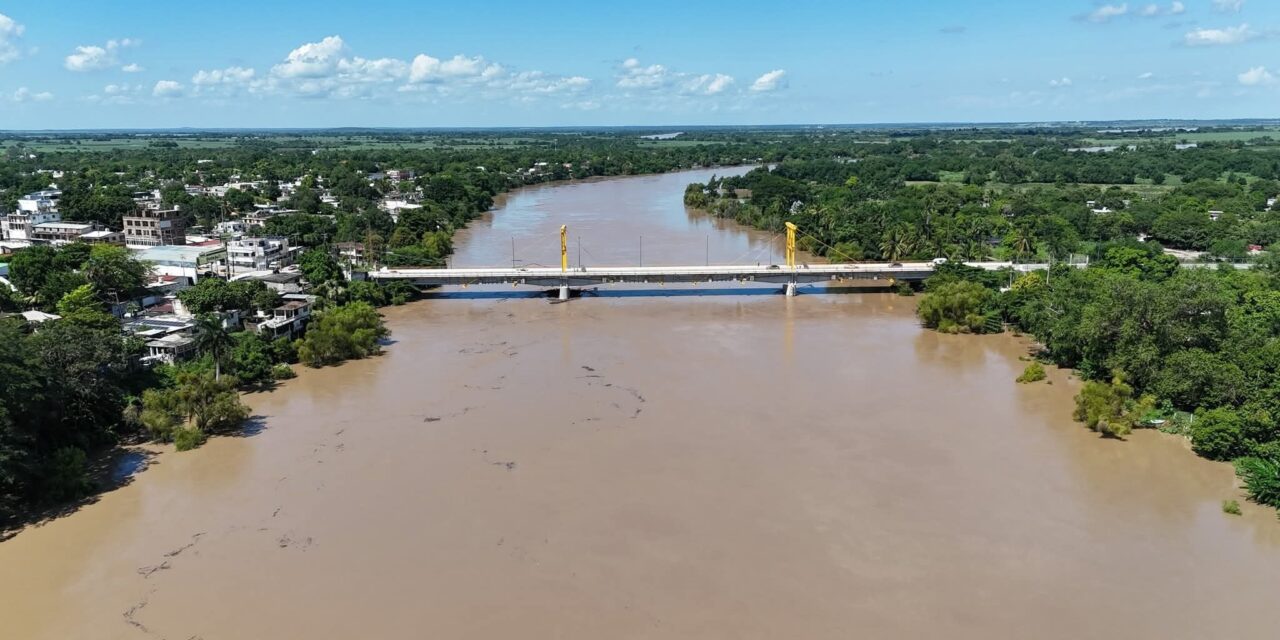 Nivel del río Pánuco desciende ligeramente