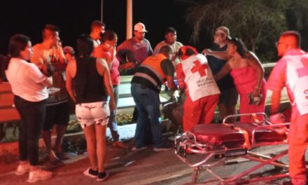 Vaca en la Vía: Semoviente Causa Accidente y Deja Motociclista Lesionado en Pánuco