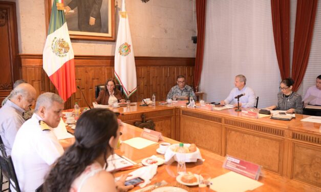 FGE Reporta avances en la Mesa de Coordinación Estatal de Construcción de Paz y Seguridad