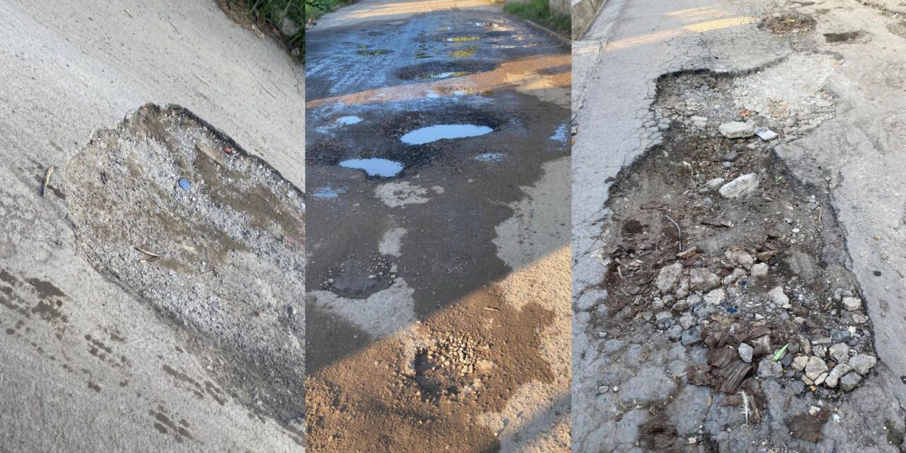 Calles en el olvido: residentes de Pueblo Viejo denuncian baches en la calle Insurgentes
