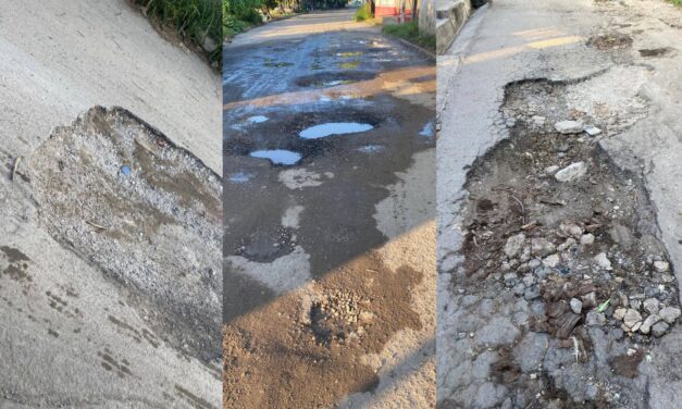 Calles en el olvido: residentes de Pueblo Viejo denuncian baches en la calle Insurgentes