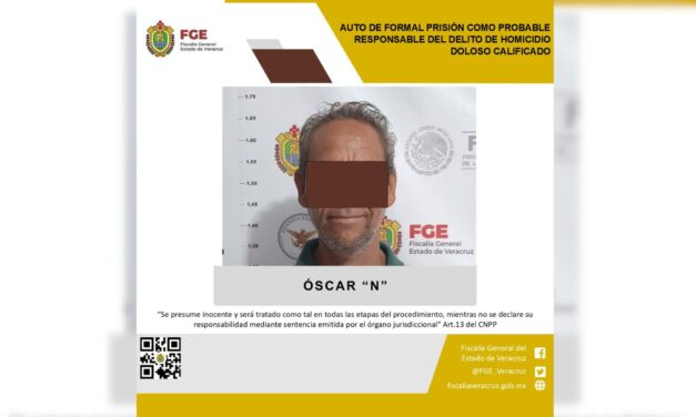 Pánuco: Auto de formal prisión por homicidio doloso calificado