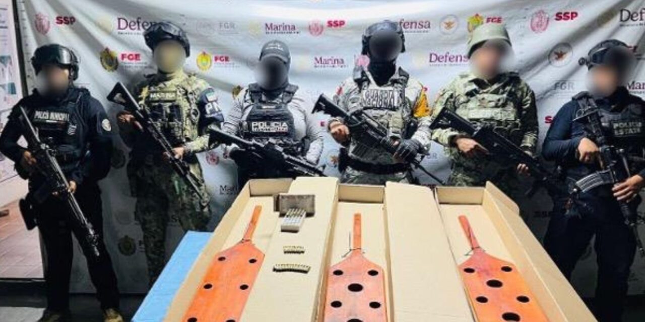 Acción coordinada en Barrio del Naranjo: fuerzas federales y estatales realizan cateo en Papantla