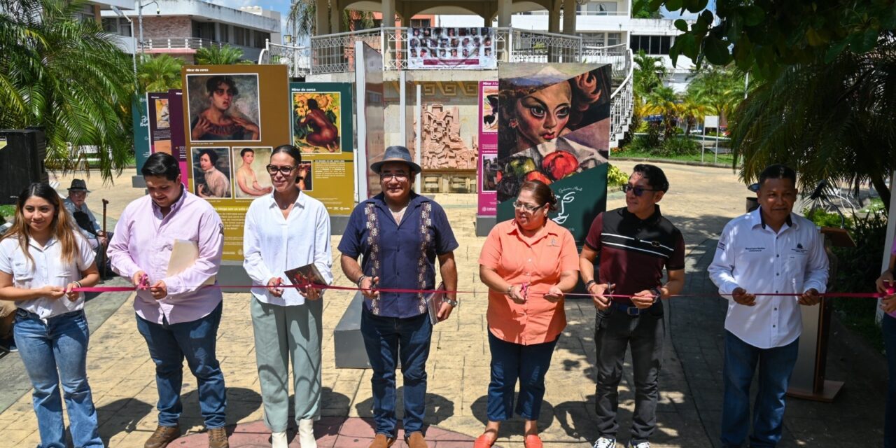 ¡Se inauguró la Galería Móvil Diego Rivera en el parque Reforma!