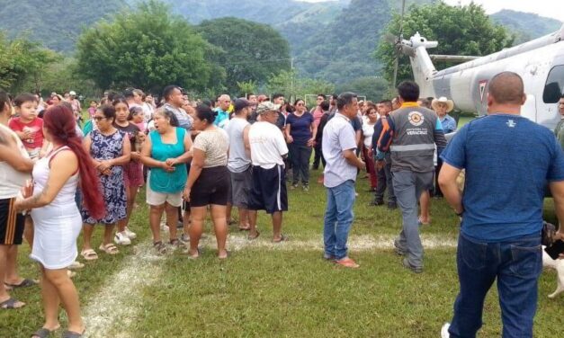 Apoyo humanitario en las zonas afectadas de Veracruz Norte