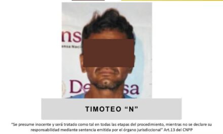 Sujeto es detenido en flagrancia por secuestro en Pánuco