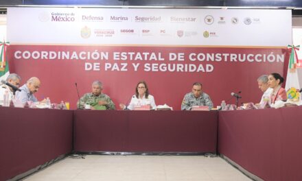 FGE Reporta avances clave  en la Mesa de Coordinación Estatal de Construcción de Paz y Seguridad