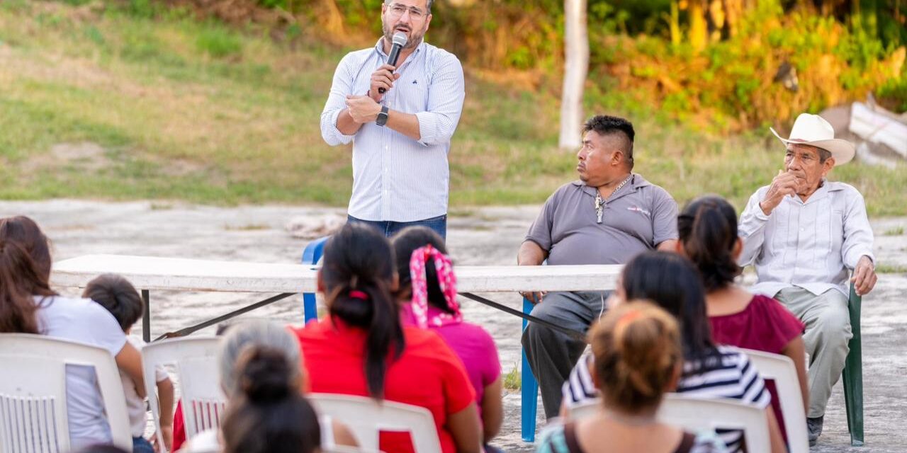 Daniel Cortina construirá un progreso real en Tuxpan