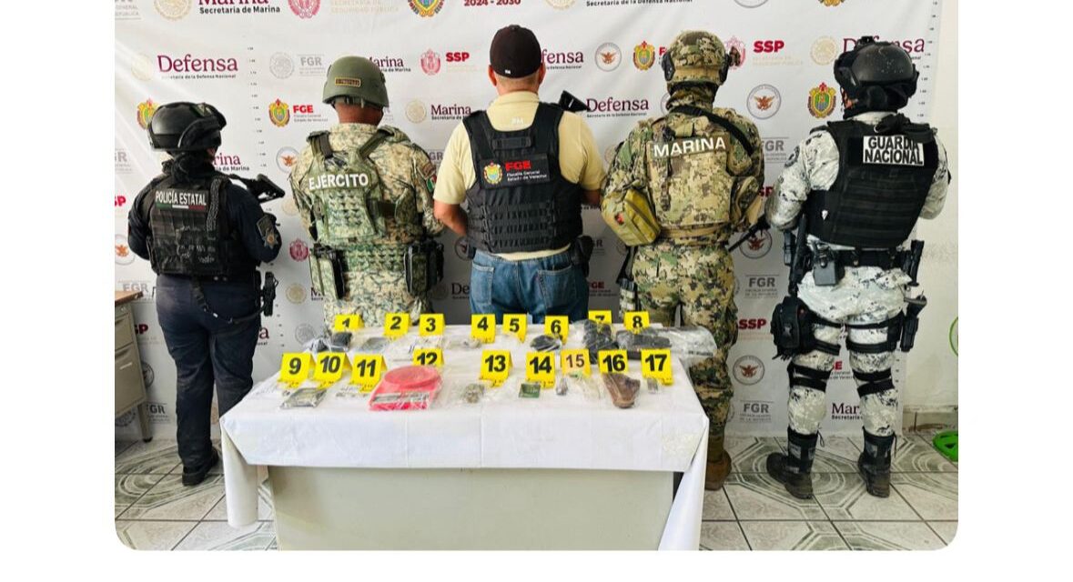 Cateo interinstitucional en El Higo decomisa narcóticos, radios y equipo Táctico