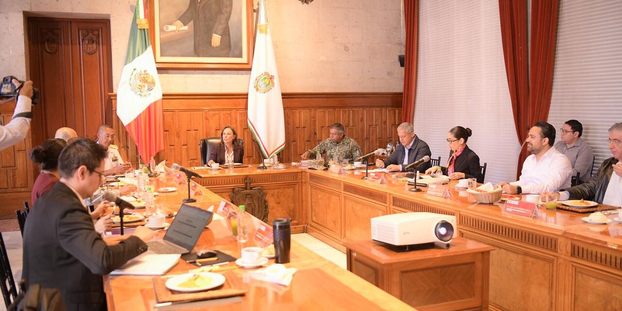 Resultados de la FGE en la Mesa de Coordinación  Estatal de Construcción de Paz y Seguridad