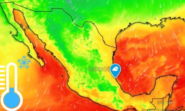 Clima estable en Veracruz: Se prevé la llegada de un nuevo Frente Frío entre el 09 y 10 de noviembre
