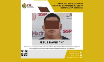 Vinculado a proceso por pederastia agravada en Ozuluama