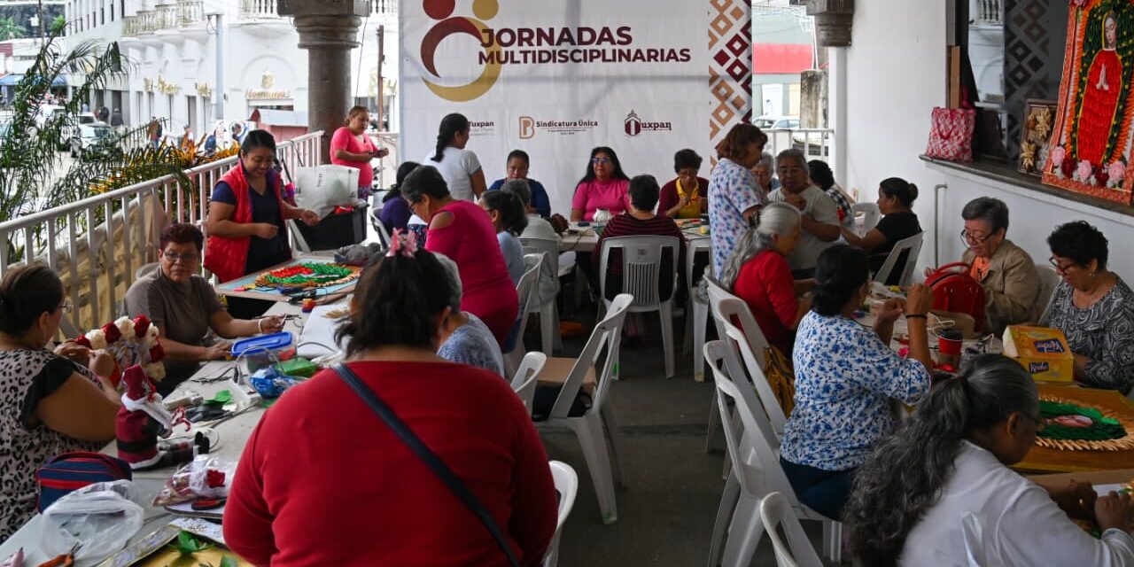 Jornadas multidisciplinarias apoyan emprendimiento de familias tuxpeñas