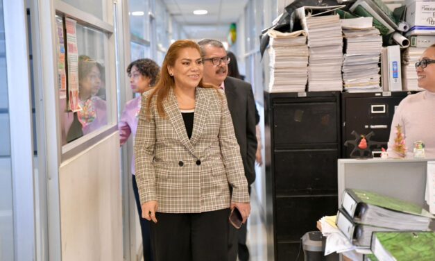 Realiza la Fiscal General del Estado un recorrido institucional