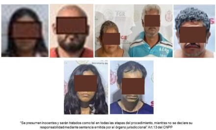 FGE detiene a 7 personas en cateos realizados en diversos municipios