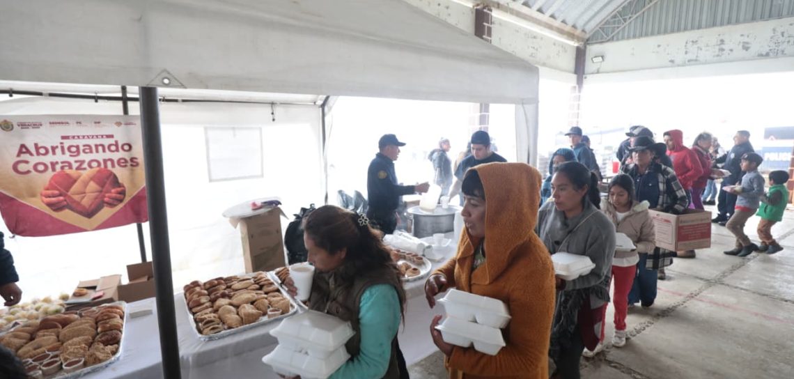 Apoyo invernal en la Huasteca con la Caravana «Abrigando Corazones»