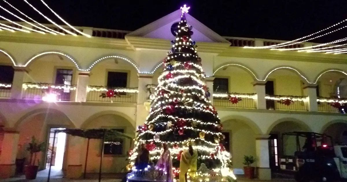 Tampico Alto: encendido del Pino Navideño con magia, desfile y sorpresas