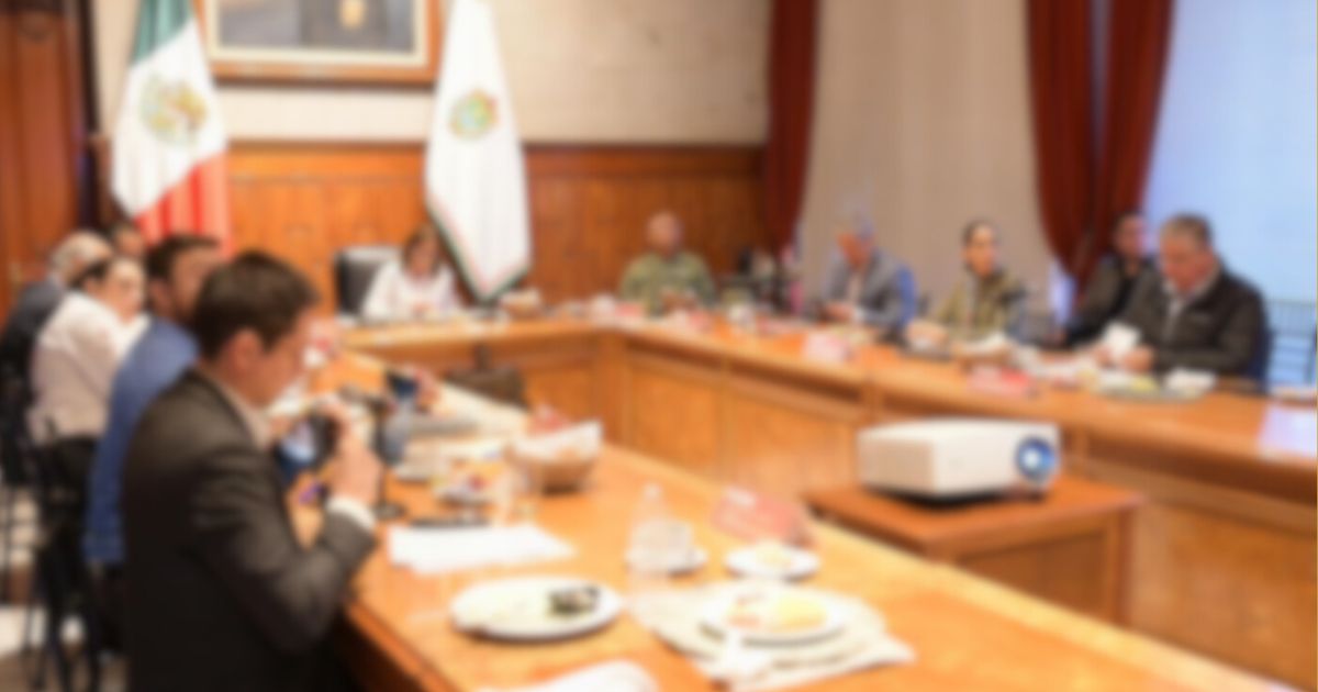 Resultados de la FGE en  la Mesa de Coordinación Estatal de Construcción de Paz y Seguridad