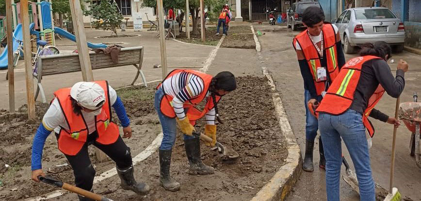 Secretaría del Trabajo invita a jóvenes a integrarse a labores de recuperación en Poza Rica y Álamo