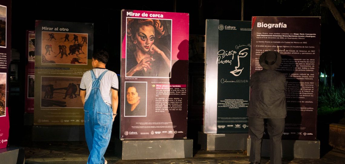 Galería Móvil Diego Rivera recorrió siete municipios: cuatro son de Veracruz Norte