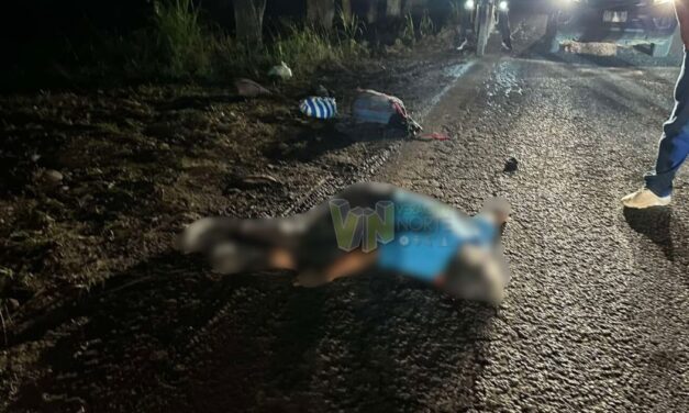 Vehículo fantasma atropella a adulto mayor en la carretera Álamo-Castillo de Teayo