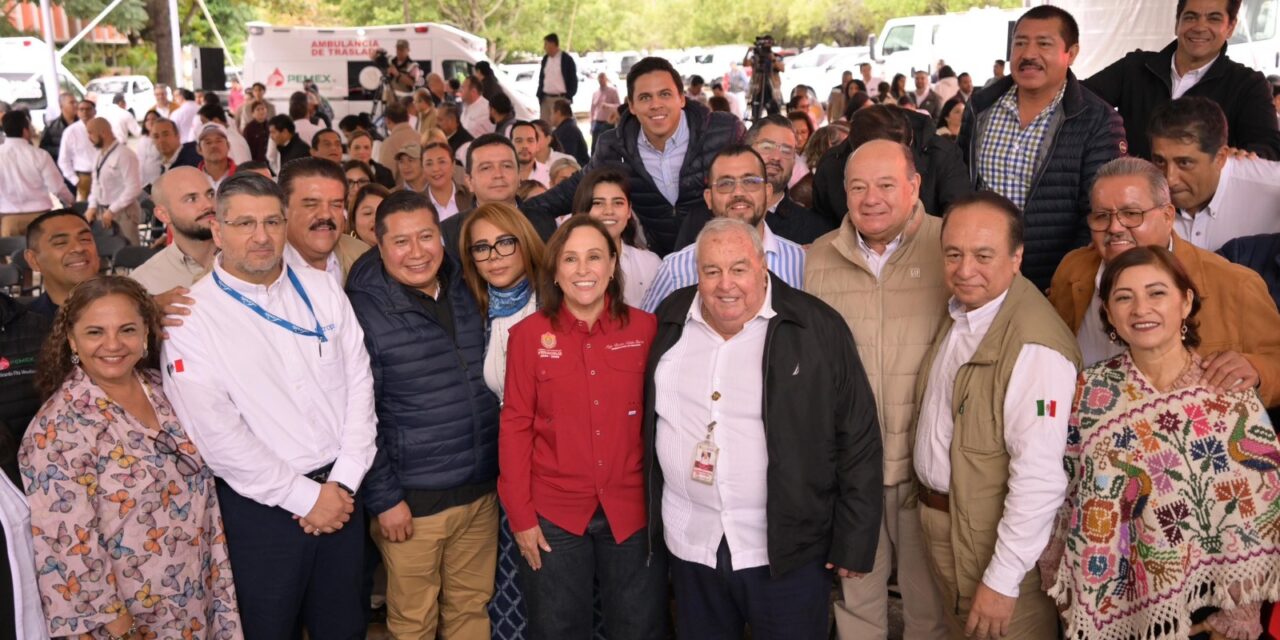 Tuxpan ya tiene nuevo camión de bomberos y un camión Vactor para desazolve de drenes, donados por PEMEX