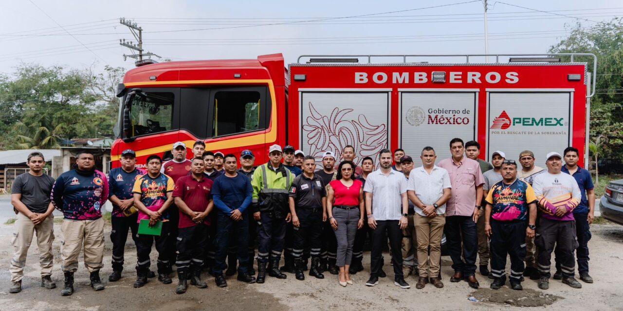 Tuxpan: Capacitación fortalece la labor del Heroico Cuerpo de Bomberos