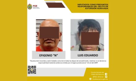Imputan a ex jefe de la policía municipal de Poza Rica y a otro sujeto por extorsión