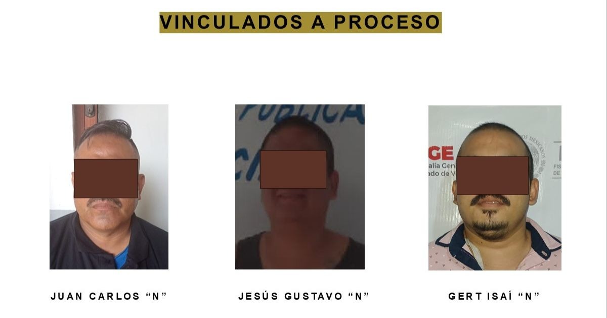 FGE informa vinculaciones a proceso en distintos municipios: por homicidio doloso calificado en Tihuatlán