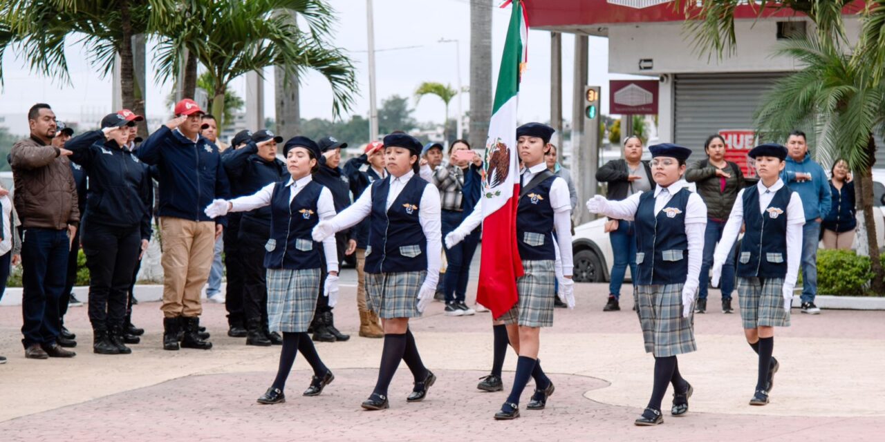 Se realiza el primer Lunes Cívico del Ayuntamiento de Tuxpan 2026–2029
