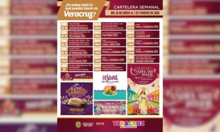 Planea tu visita; Veracruz te espera con una amplia agenda de actividades