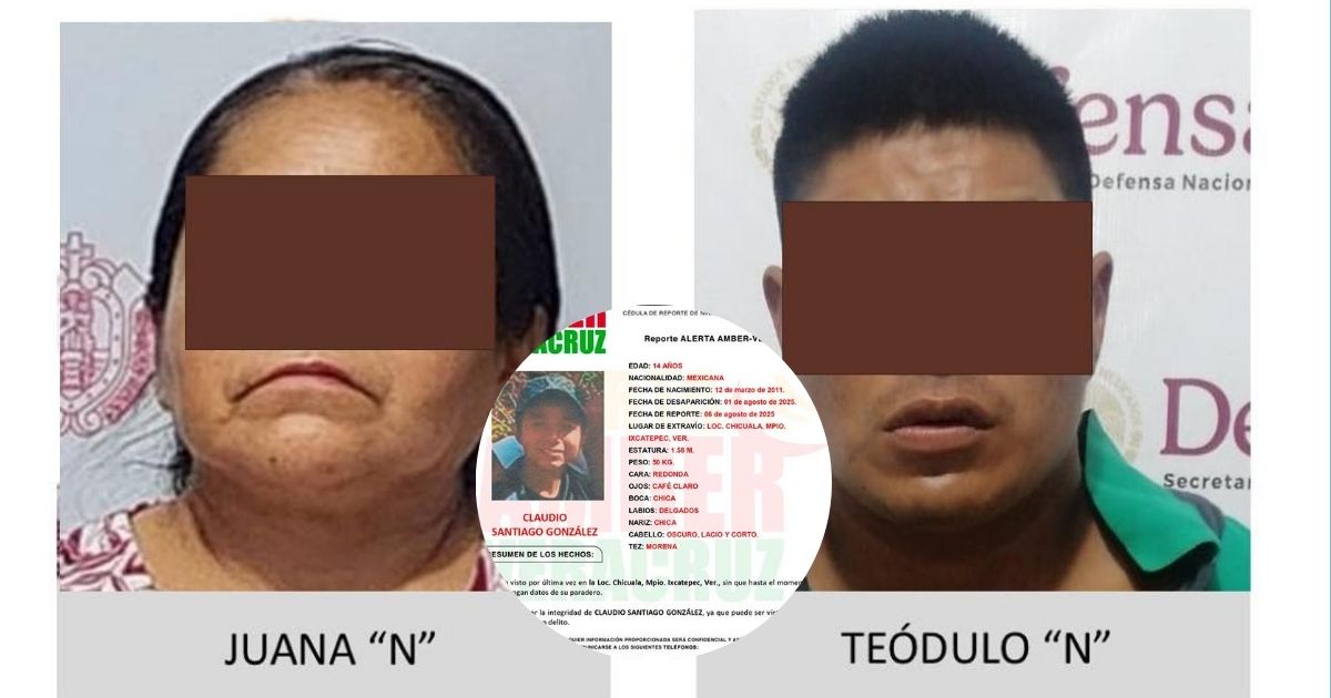 Vinculan a proceso a madre e hijo por la desaparición de un menor en Ixcatepec