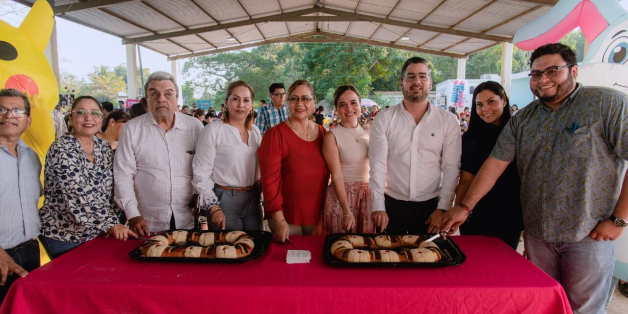 Ayuntamiento y DIF Tuxpan llevan alegría a la Ruta de los Kilómetros