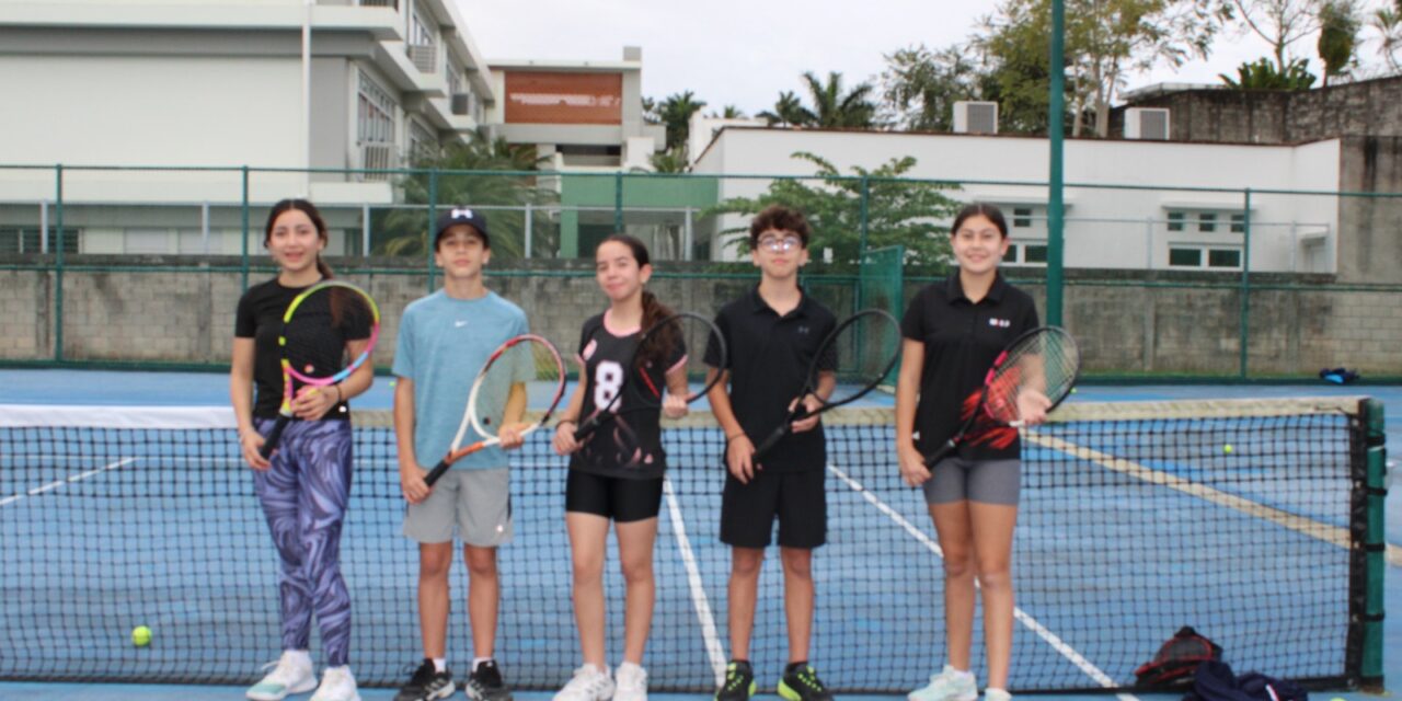 ¡Histórico! Tuxpan rompe racha de 20 años y envía selectivo de Tenis a las eliminatorias de los Juegos CONADE 2026