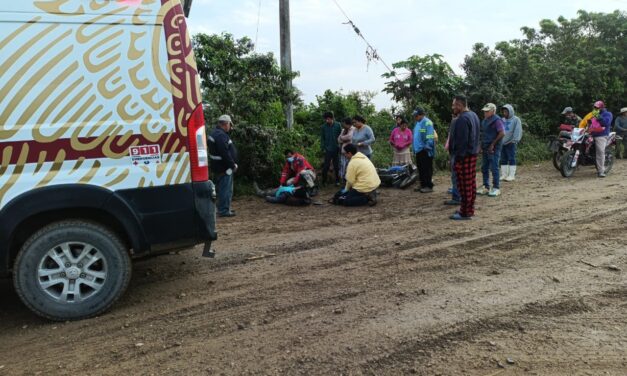 Pánuco: Motociclista atropellado por auto fantasma en el ejido La Herradura 