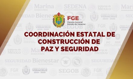 Mesa de Coordinación Estatal de Construcción de Paz y Seguridad
