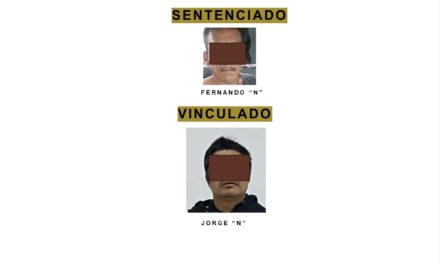 FGE informa sentencia condenatoria de 11 años por homicidio doloso en Tantoyuca y vinculación a proceso por feminicidio en Orizaba