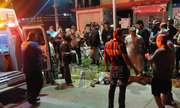 Fallece motociclista tras derrapar en Álamo