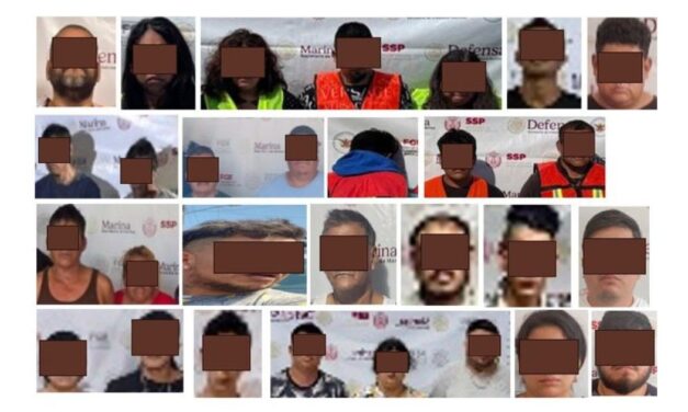 Fiscalía General del Estado detiene a 29 personas durante cateos realizados en diversos municipios