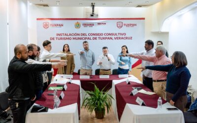 Instalan Consejo Consultivo de Turismo Municipal para impulsar el desarrollo de Tuxpan