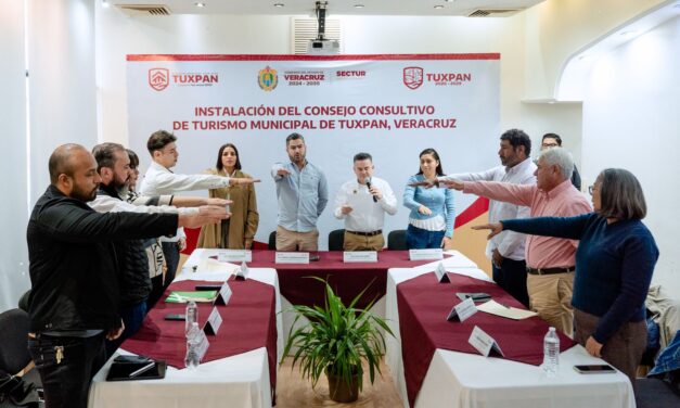 Instalan Consejo Consultivo de Turismo Municipal para impulsar el desarrollo de Tuxpan