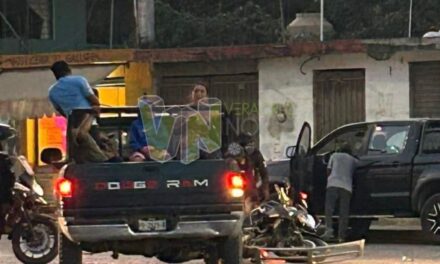 Álamo: Oficial de la Policía Estatal resulta lesionado tras accidente en el bulevar Quintana Roo