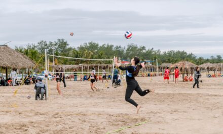Tuxpan, sede de la eliminatoria regional de voleibol de playa rumbo a la Olimpiada Nacional 2026